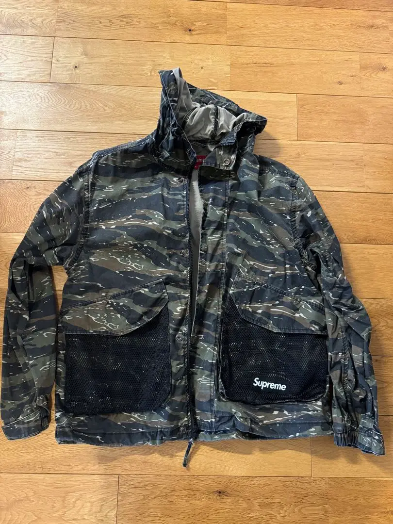 Supreme/シュプリーム タイガーカモ メッシュポケット カーゴ ジャケット 2025年最新】supreme mesh pocket cargo jacketの人気アイテム
