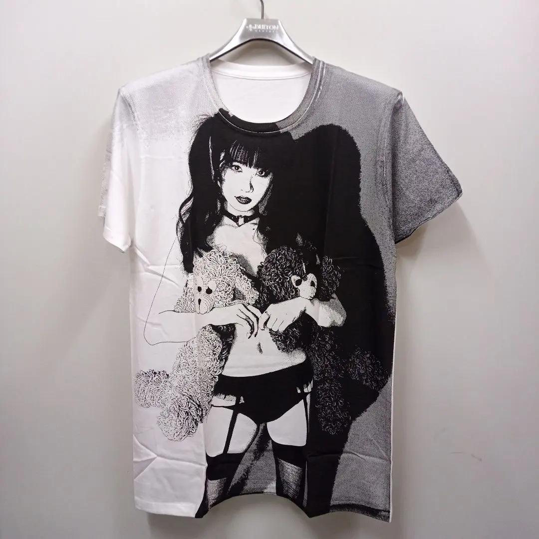 REIRIE ビビちゃんイラストTシャツ 黒宮れい レディース