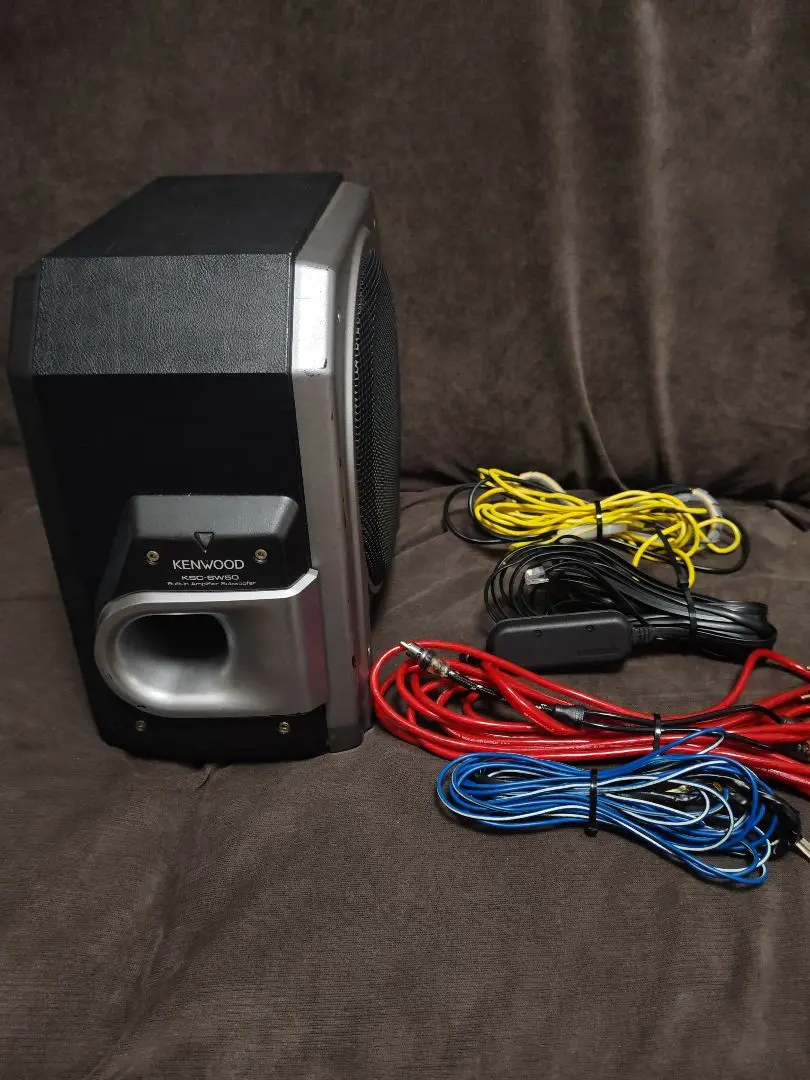 KENWOOD KSC-SW50 ビルトインアンプウーファー Kenwood active sub woofer KSC-SW50 - Fareastgizmos