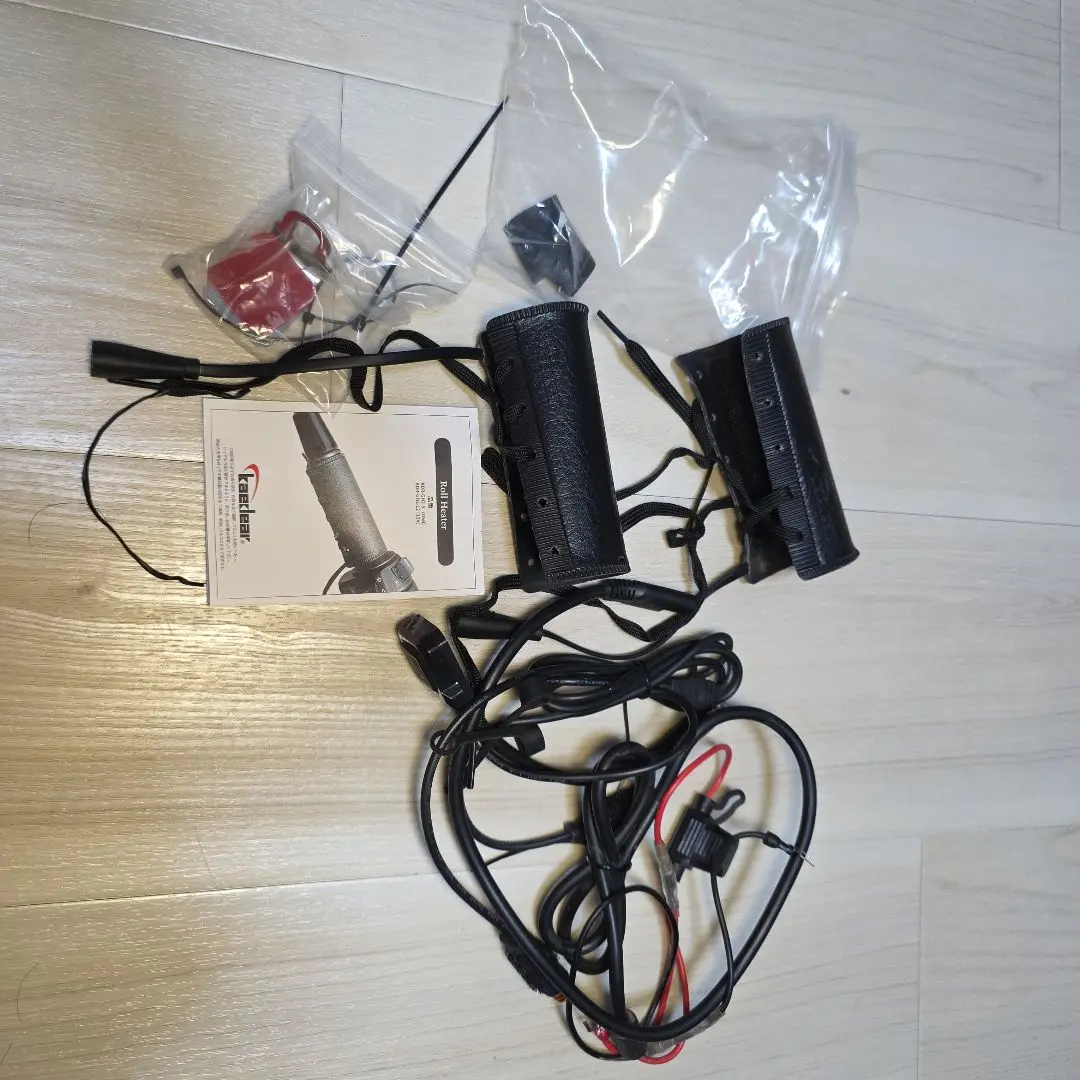 【値下げ】カエディア　グリップヒーター＋電源取り出しキット 値下げ】カエディアグリップヒーター＋電源取り出しキット