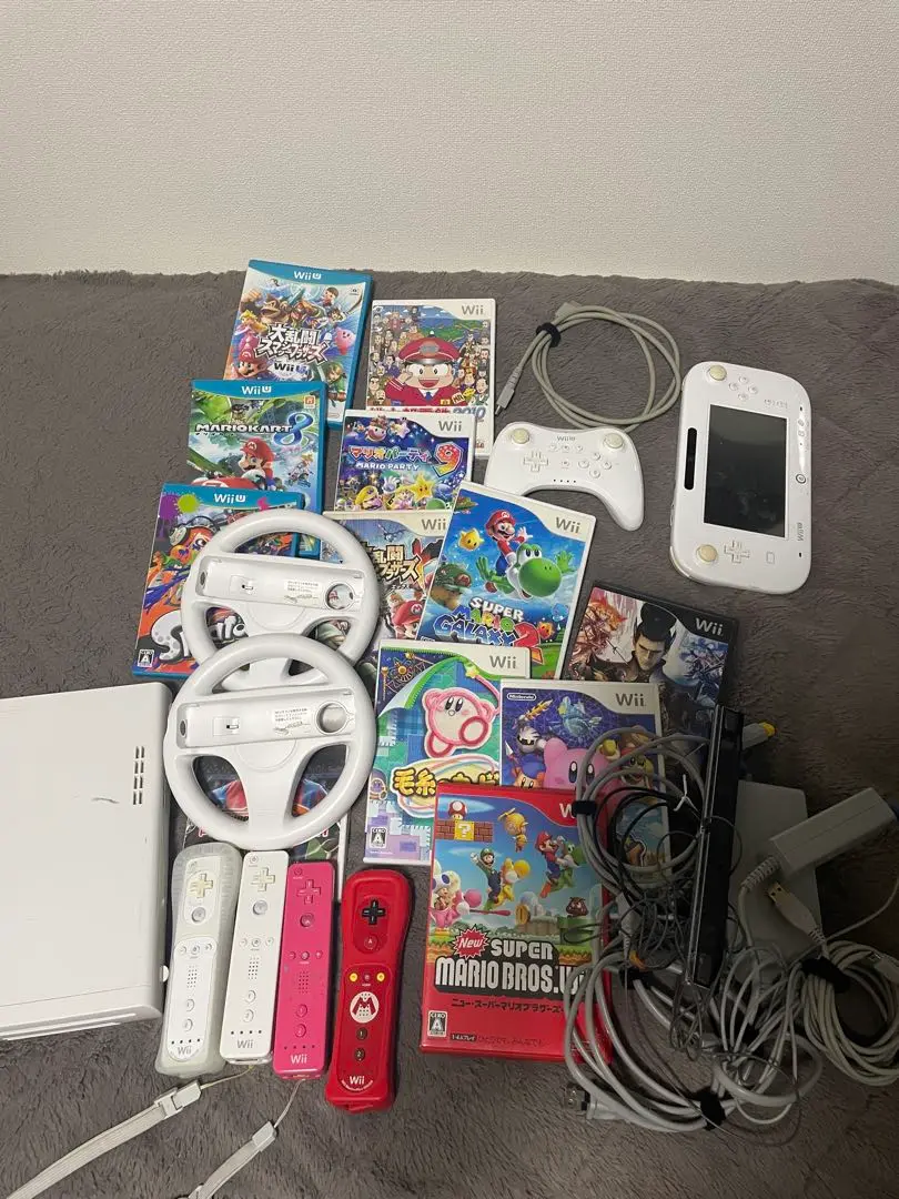 Wii U - Wii  U 本体 桃太郎電鉄 どうぶつの森 マリオ WiiU本体 桃鉄他人気ソフト8本セット すぐに遊べる