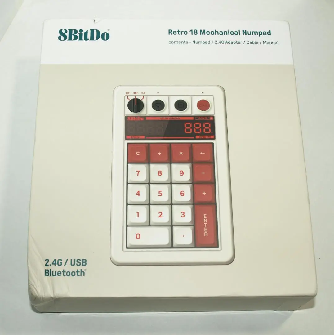 8BitDo Retro 18 Mechanical テンキー ※GW値下げ※ Amazon.com: 8BitDo Retro 18 Mechanical Numpad, Supports