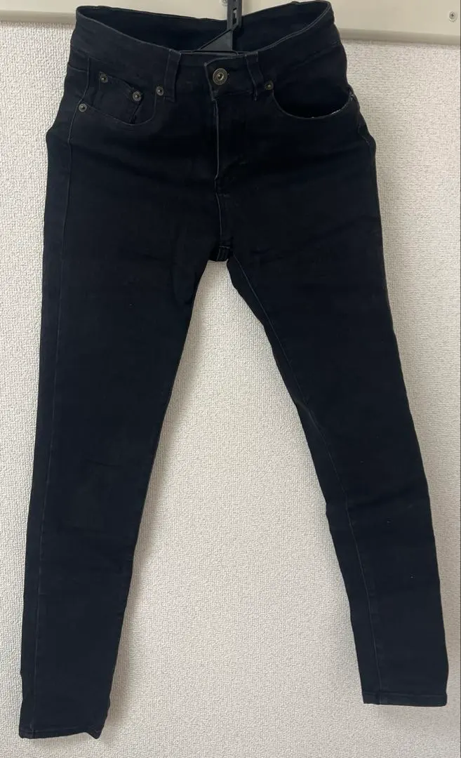 黑色緊身牛仔褲 尺寸28 的縮圖