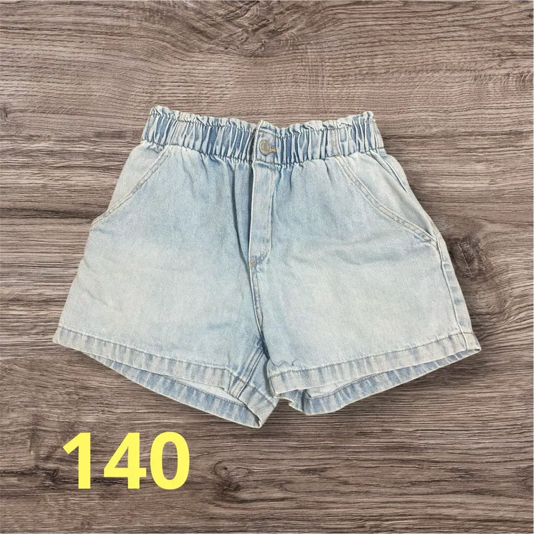 Thumbnail of Excellent condition ✨ Kids light blue denim shorts 140