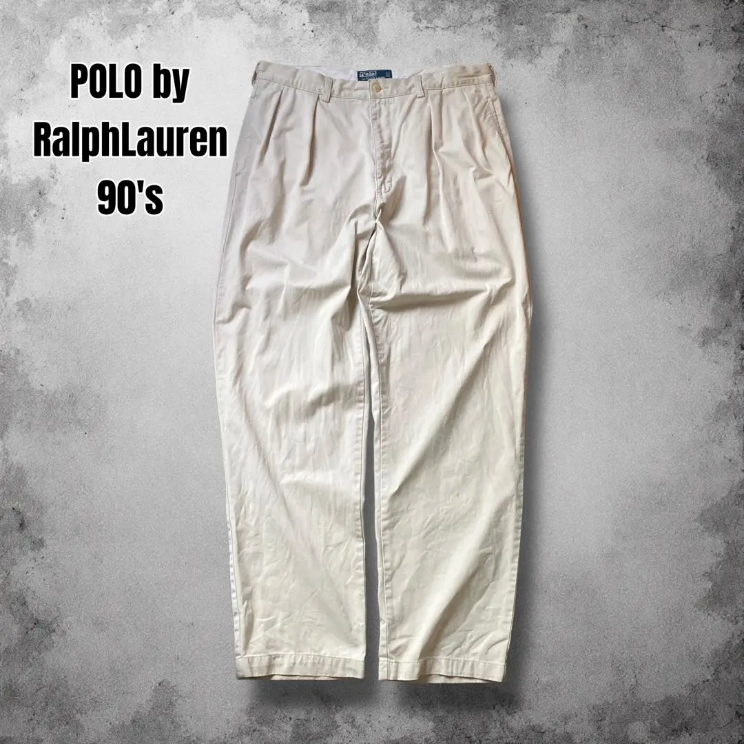 90年代 Ralph Lauren 安德魯褲 復古 Polo Chino 的縮圖