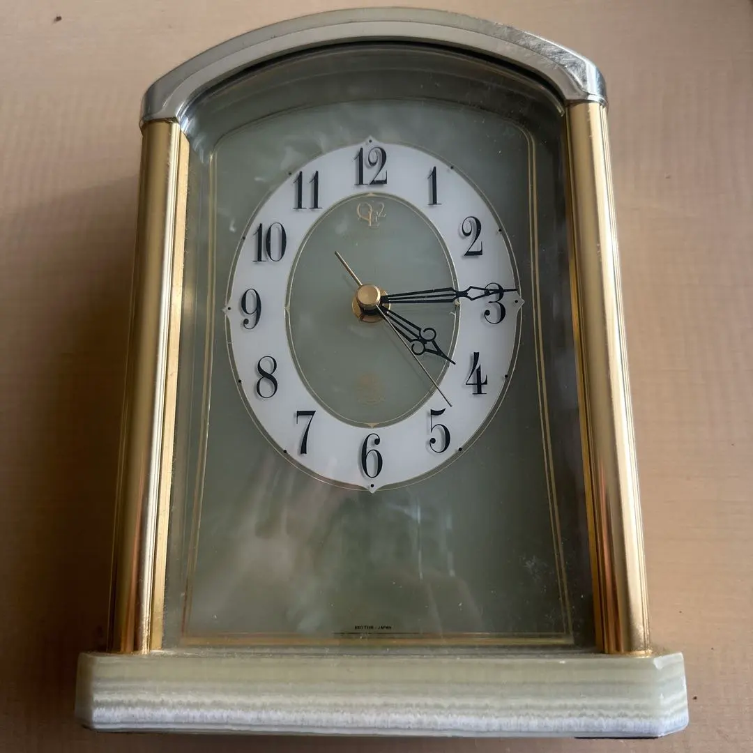 Thumbnail of Q&Z Arch-Shaped Analog Clock, Green