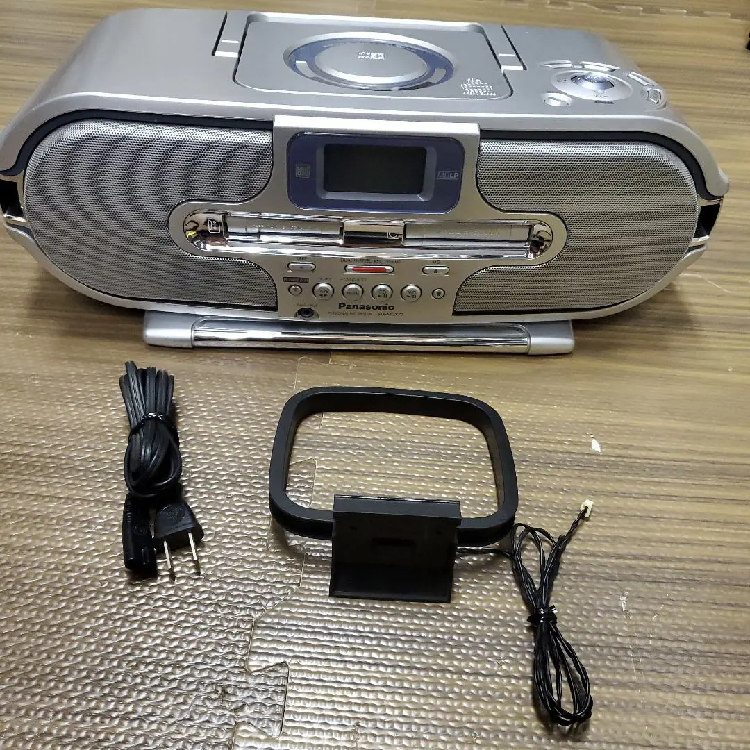 Panasonic パーソナルMDシステム RX-MDX77 ラジカセ 概要 パーソナルMDシステム RX-MDX77 | オーディオ | Panasonic