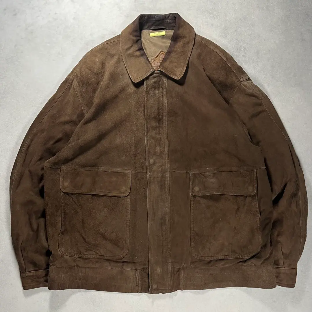 Thumbnail of Italian-made BRUNO MAGLI suede leather jacket