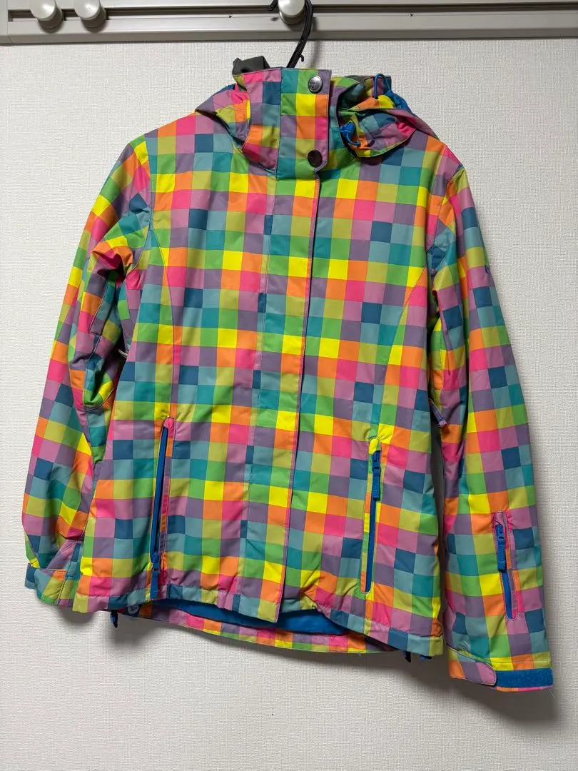 ROXY 滑雪服 外套 彩色格紋 女款 的縮圖