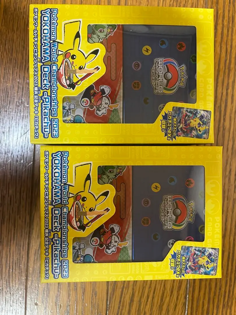 新品未開封 WCS2022 ワールドチャンピオンシップデッキ ポケモン ポケカ』WCS 2023開催記念デッキ「ピカチュウ」の追加抽選販売が