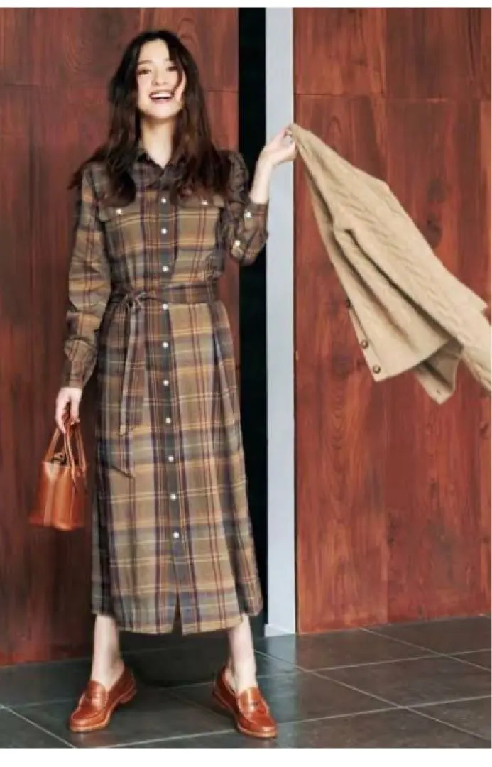 Thumbnail of POLO RALPH LAUREN Checkered Shirt Dress