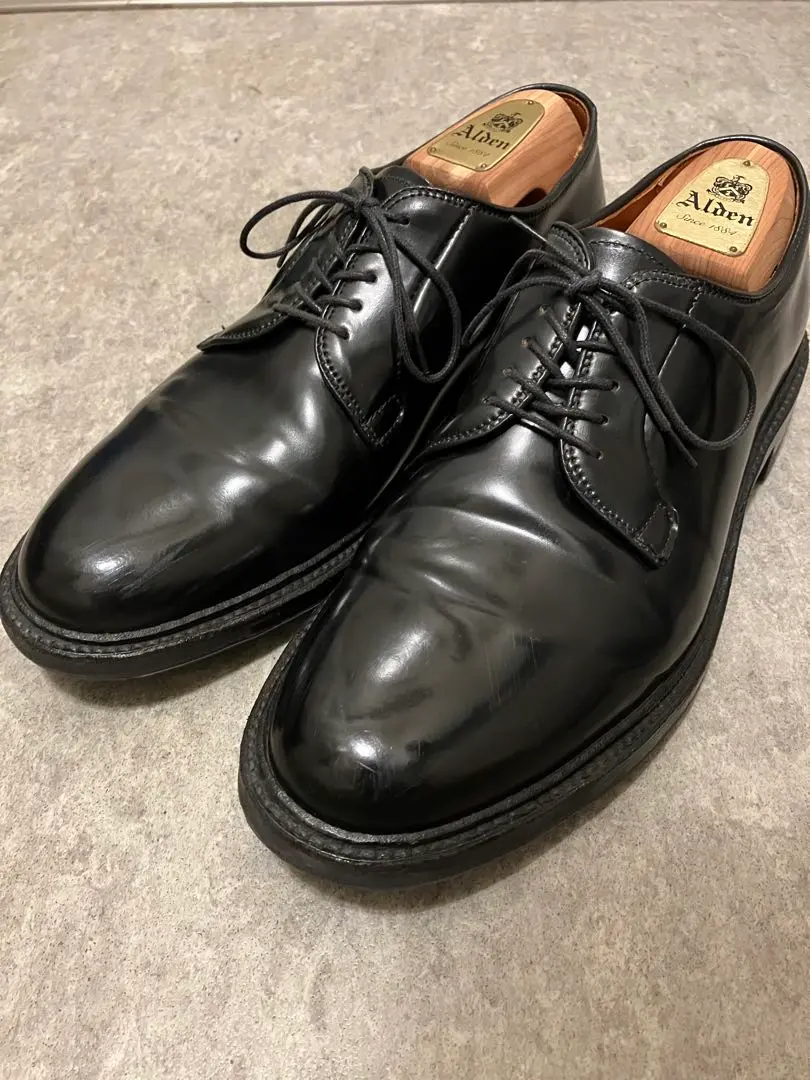 テータ9901 8 1/2 D極美品 Alden ブラック 9901 8 1/2 D極美品 - メルカリ