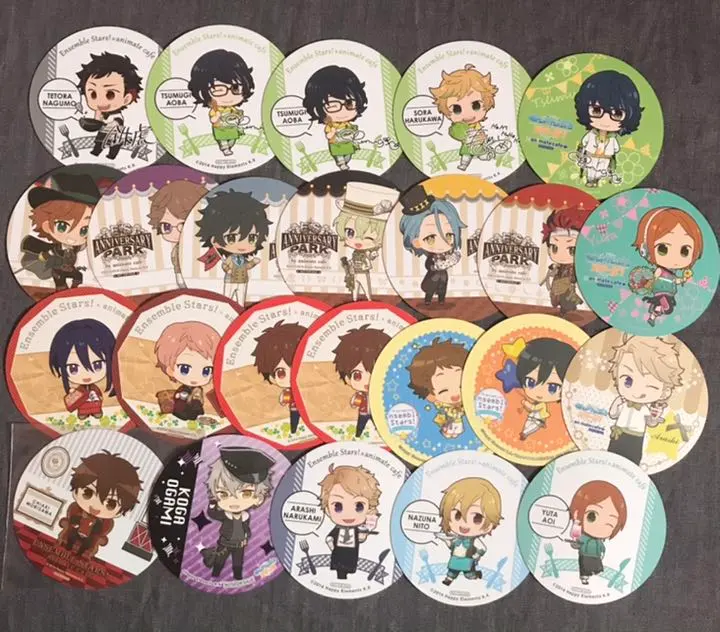 Thumbnail of Ensemble Stars coaster bonus with autograph