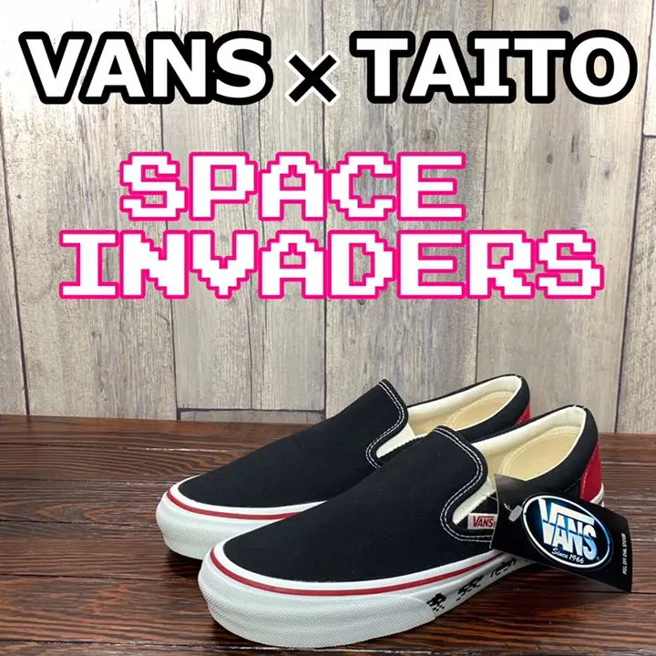 ☆スペースインベーダー25周年記念☆GSHOCK&VANSスリッポンセット m81563459463_1.jpg?1596949219