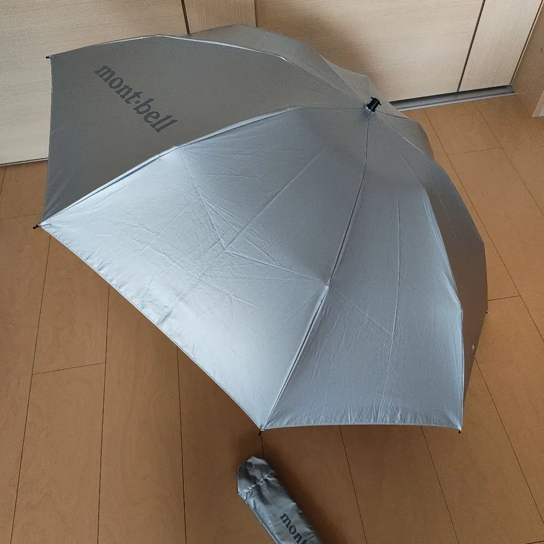 未使用【LEE別注】mont-bellモンベル　サンブロックアンブレラ 日傘 モンベルの晴雨兼用傘を買い足し！LEE別注の“サンブロック