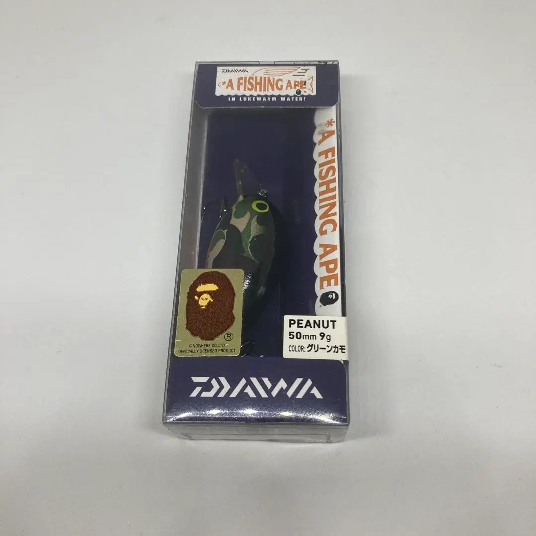 エイプ　A FISHING APE グリーンカモ　ピーナッツ　DAIWA　2個 2025年最新】A FISHING APEの人気アイテム - メルカリ