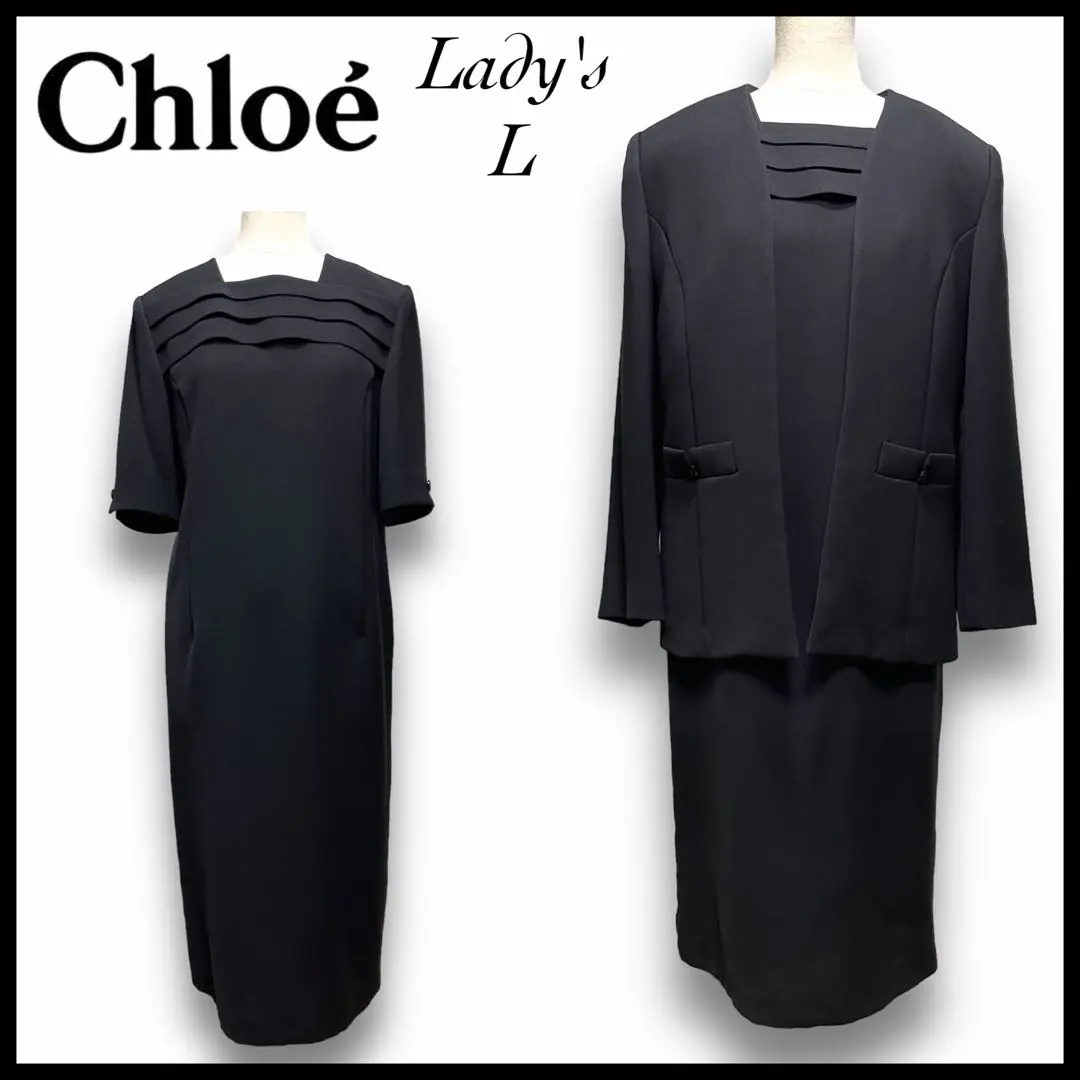 Thumbnail of 【Excellent Condition】Chloe Chloe Tokyo Igin High-Grade Mourning Dress and Suit, Made in Japan