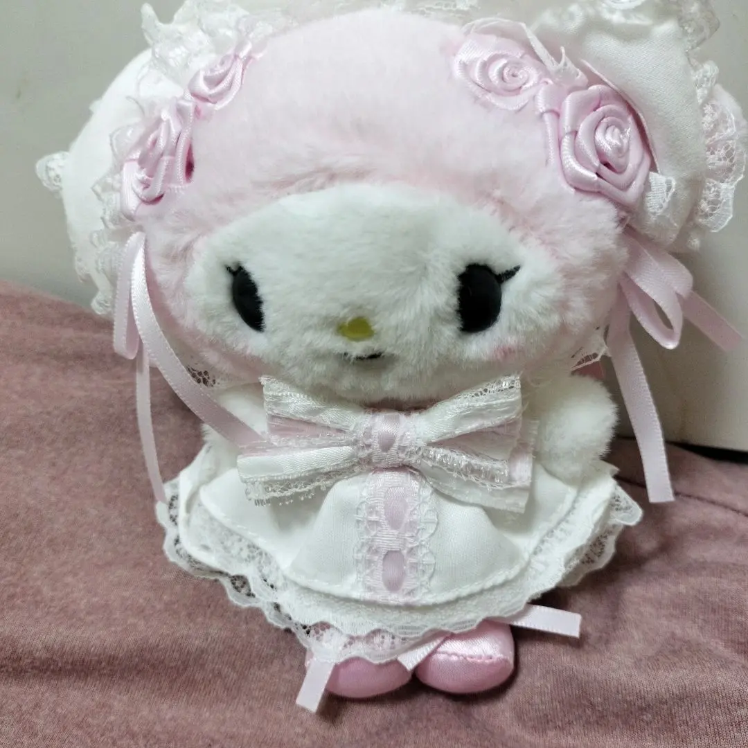 Thumbnail of Sanrio White Frill Design Mascot My Melody Rare