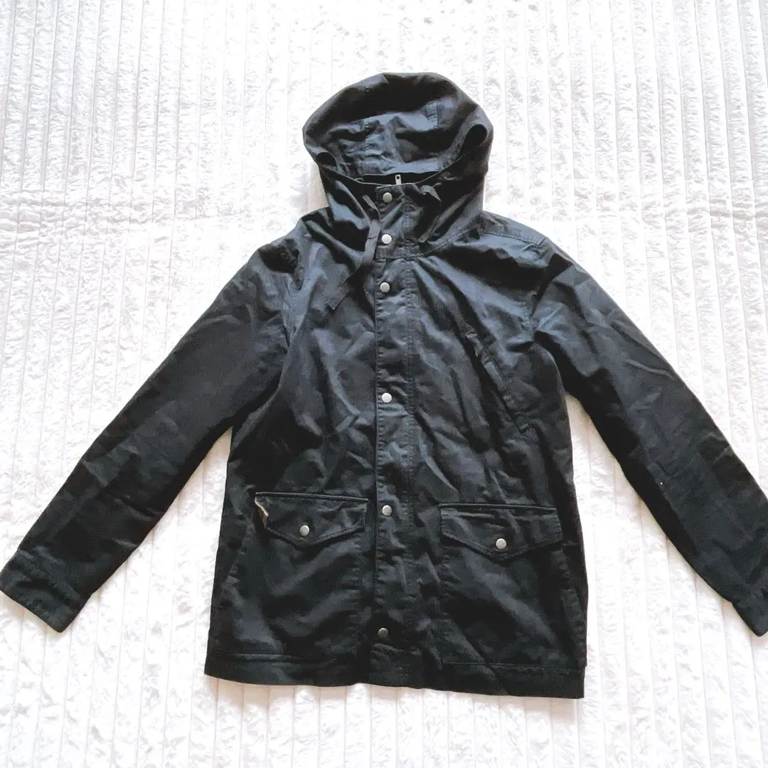 Thumbnail of BROWNY Brownie Hooded Jacket M Black Zip-up