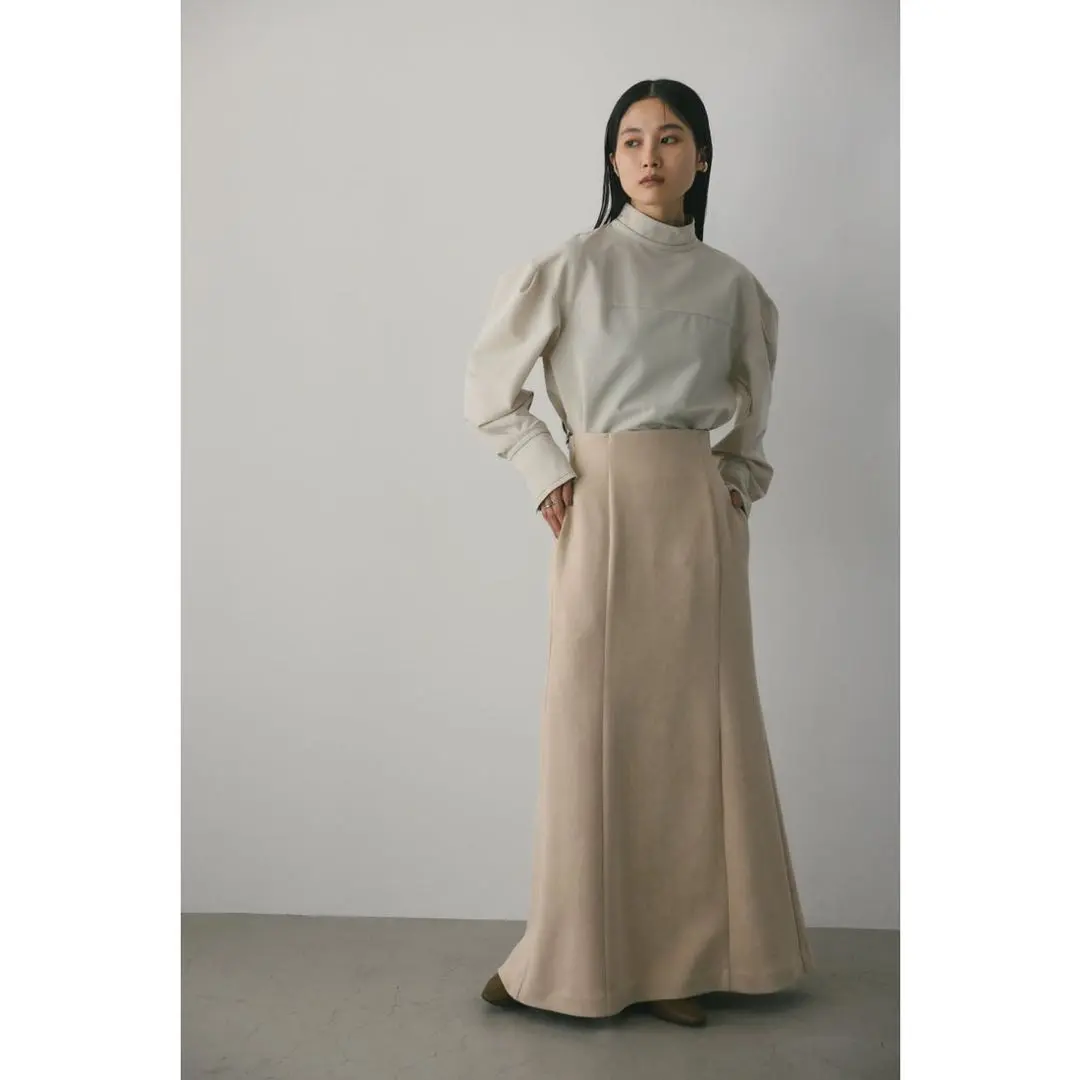 Thumbnail of New STYLEMIXER Faux Suede Maxi Skirt