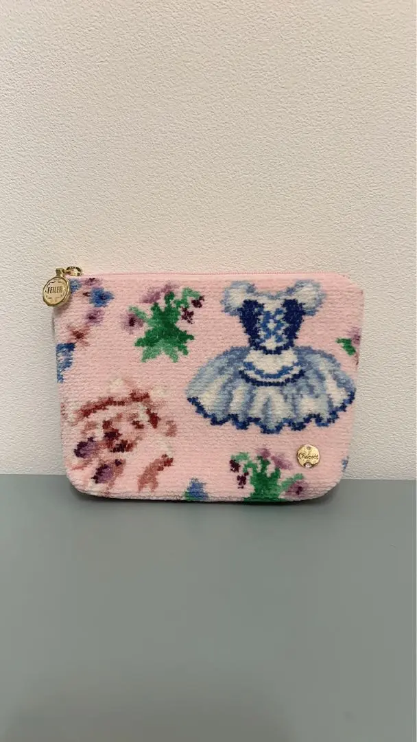 チャコット　フェイラー　ジゼルポーチ 完売 Chacotto FEILER チャコット×フェイラー ジゼル ポーチ
