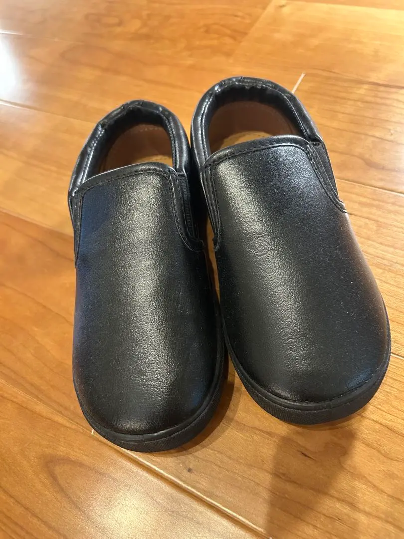 Thumbnail of devirock Black Slip-on Formal Shoes