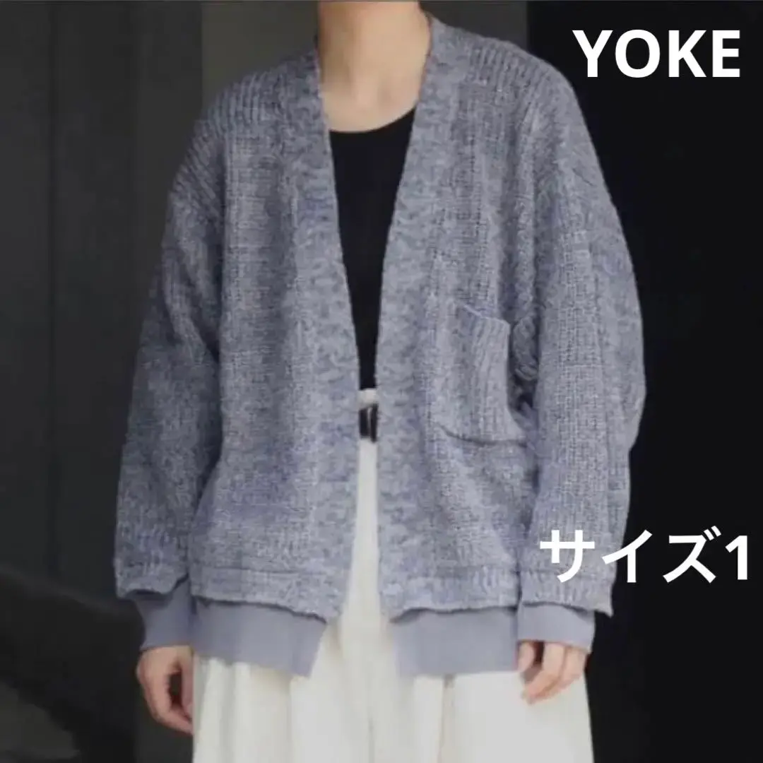 2025年最新】YOKE カラー：ブルー系 カーディガンの人気アイテム