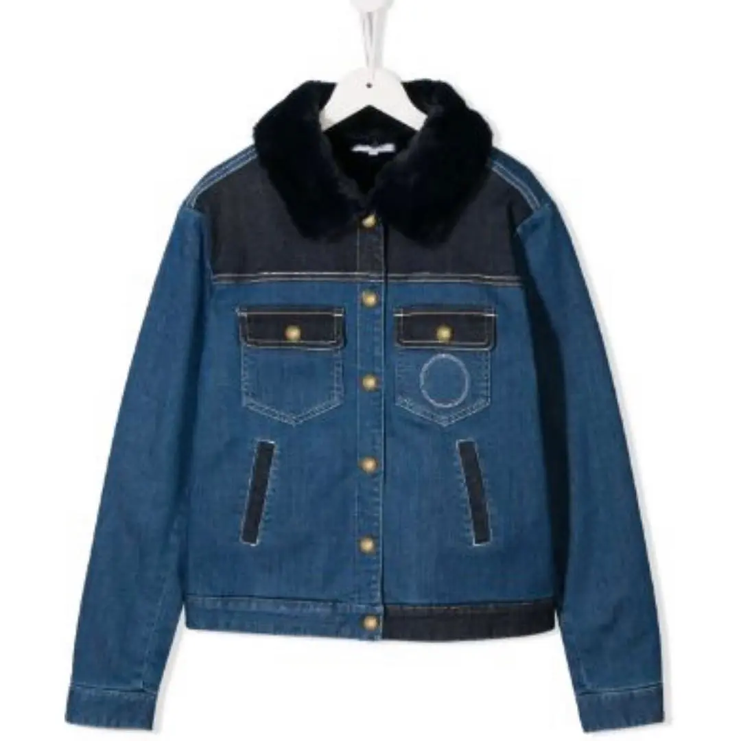 Chloe クロエ デニムジャケット Gジャン ロゴボタン 14 ワッペン