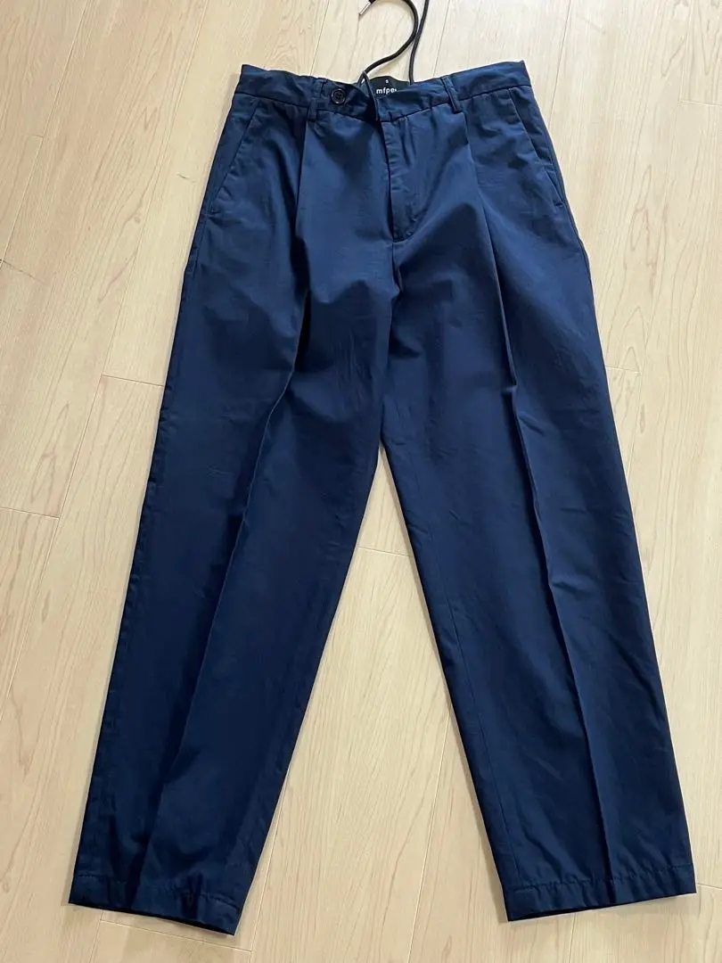 mfpen - Straight-Leg Pleated Wool-Twill Suit Trousers