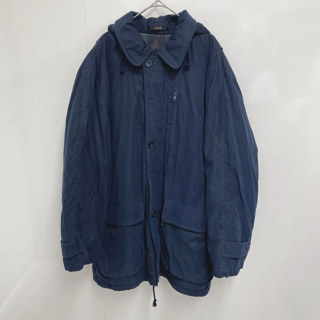 Thumbnail of DAKS Navy Hooded Nylon Jacket