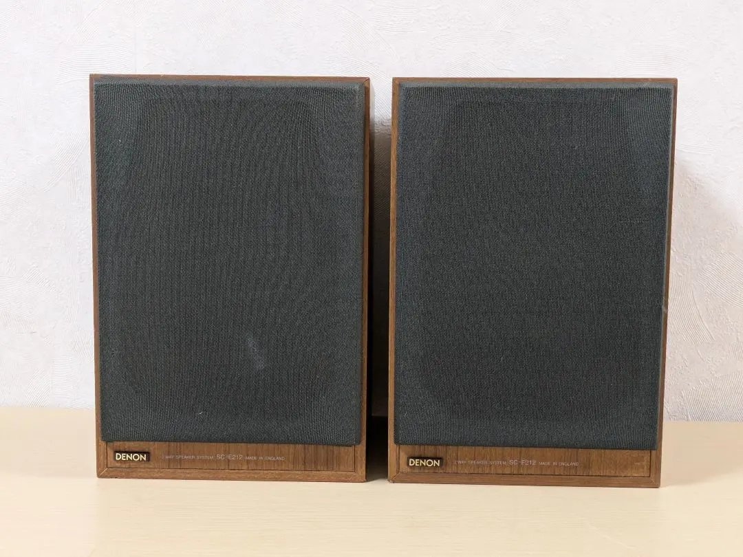 DENON　SC-E212 名器　密閉式　英国製　希少シリアル連番 2025年最新】denon sc-e212の人気アイテム - メルカリ