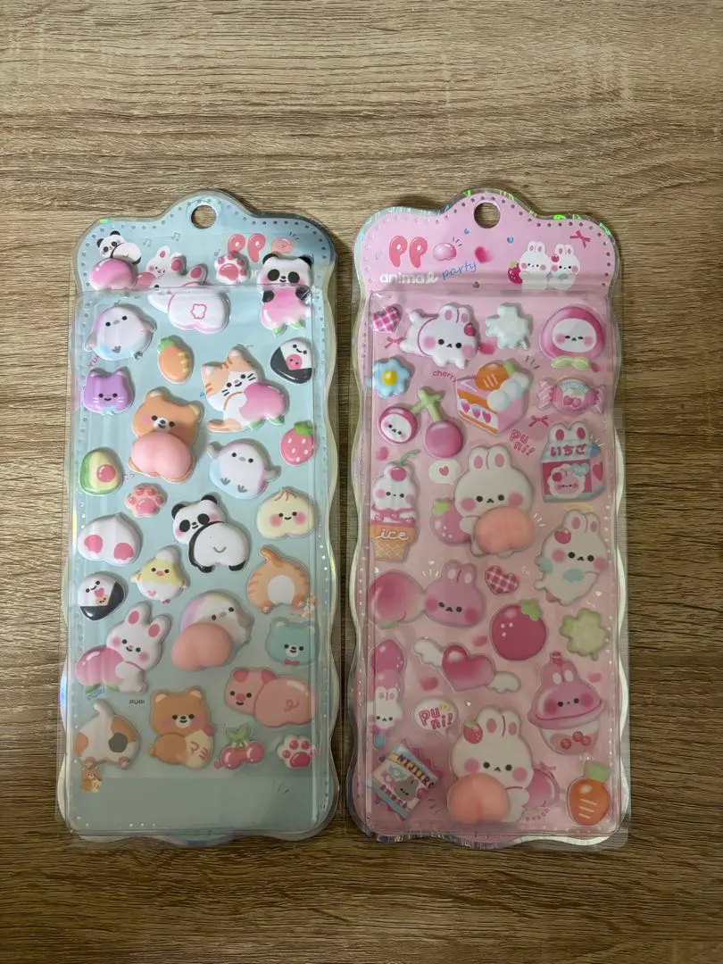 Thumbnail of [New, Unopened] Oshiri Puni Puni Stickers, Mochimochi Stickers, Marshmallow Stickers