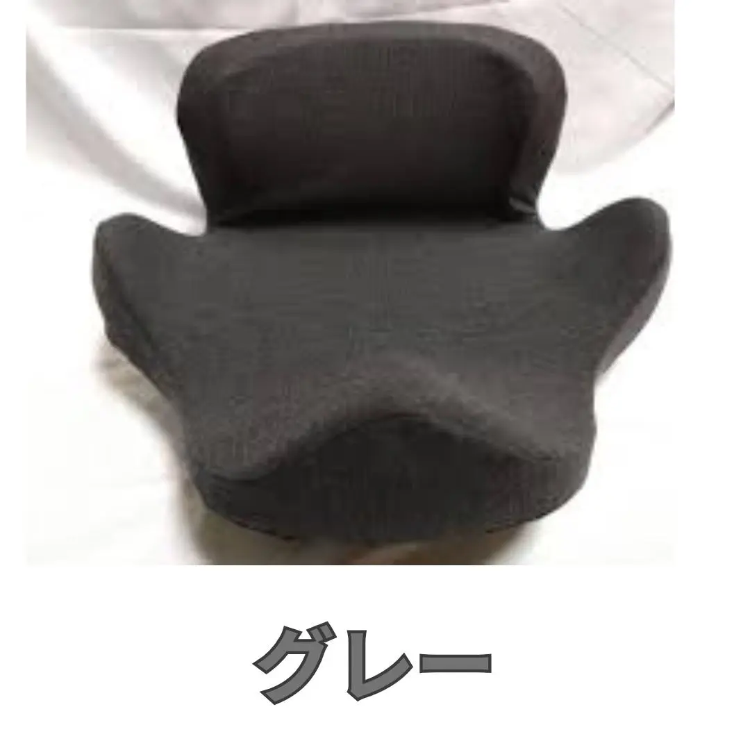 整体師が本気で考えた腰ラク骨盤シート 整体師が本気で考えた 腰ラク骨盤シート(グレー): 美容・健康