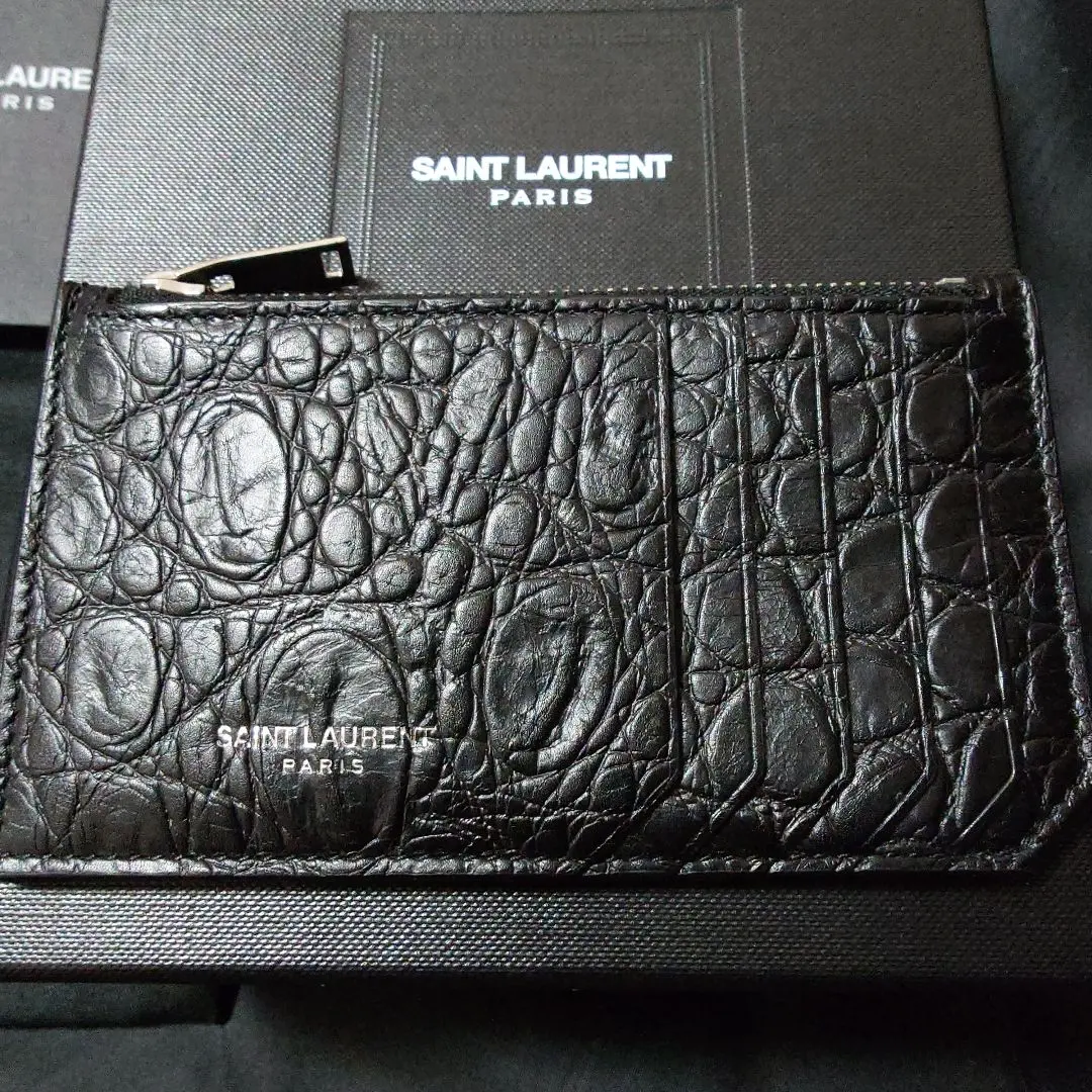 【美品】　SAINT LAURENT PARIS フラグメントケース クロコ 楽天市場】【8/1～3限定・最大2万円OFFクーポン配布中】SAINT