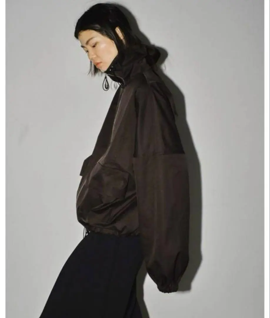 anuke アンヌーク Standcollar Zip Blouson 白 anuke 予約商品/anuke アンヌーク Standcollar Down Coat
