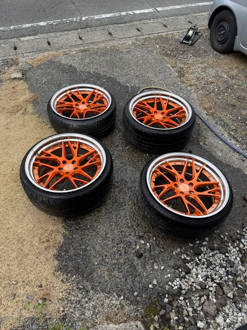 送料込み新品未使用 work グノーシスCVX タイヤホイールセット