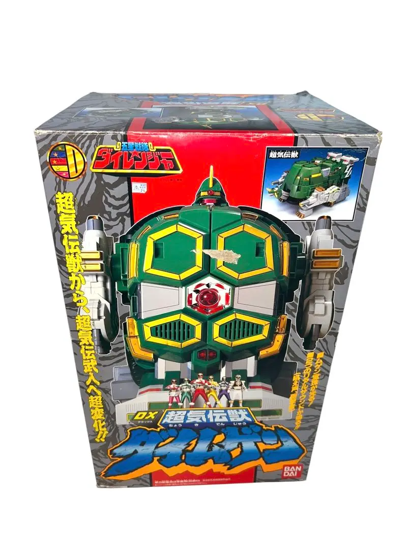 デッドストック　未使用品　DX 超気伝獣 ダイムゲン 五星戦隊ダイレンジャー 2025年最新】ダイムゲン dx超気伝獣 ダイレンジャーの人気