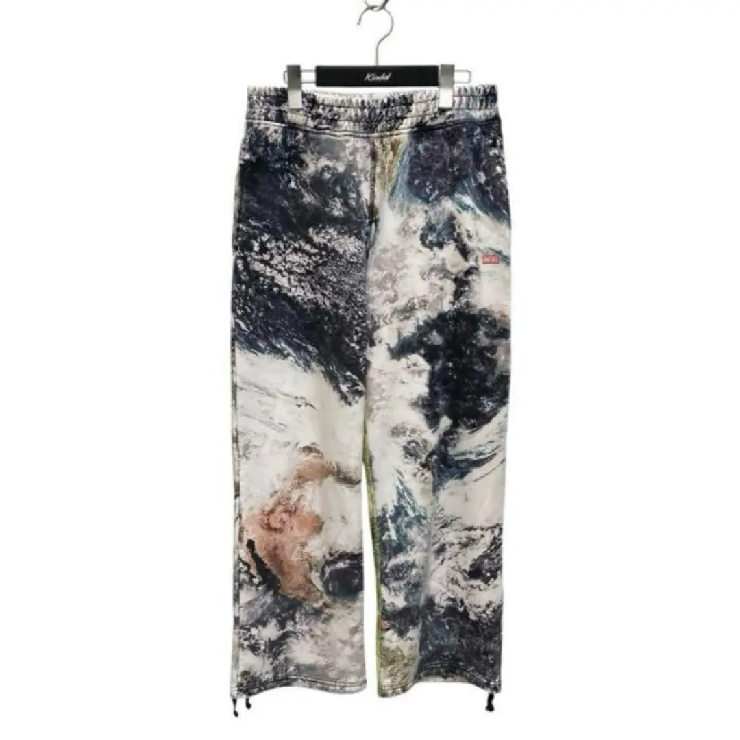 DIESEL P-Martas プラネットカモフラージュパンツ Men's Track pants with Planet print | Multicolor | Diesel
