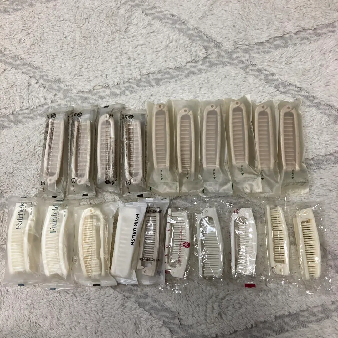 Thumbnail of Disposable Hairbrushes - Sold Individually - 20 Pieces