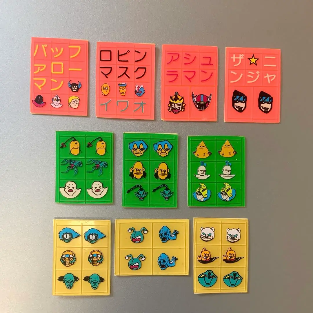 【キン肉マン】当時物カラーラブシール完品美品、フィギュア缶キャップ、グッズセット レトロ品 キン肉マン ラブシール 30枚セット - メルカリ