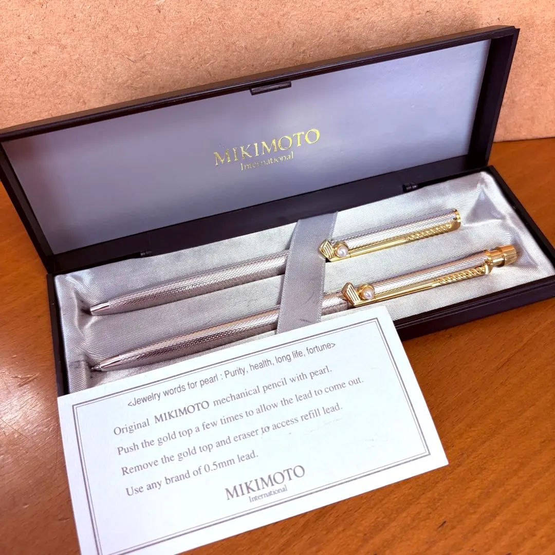 MIKIMOTO　ボールペン、シャーペンセット 2025年最新】mikimoto シャーペンの人気アイテム - メルカリ