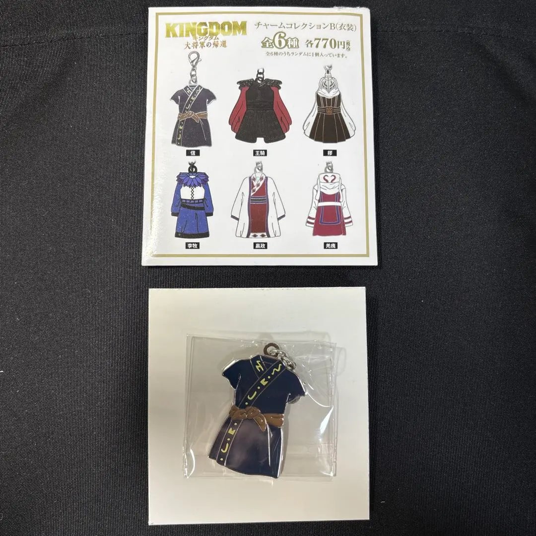 キングダム 大将軍の帰還 チャームコレクションB（衣装）李牧