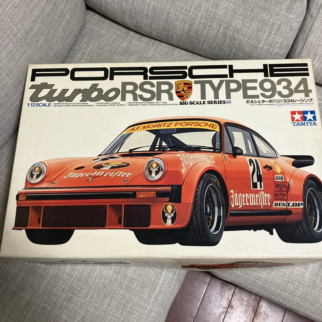 6SAM34【新品未使用】ポルシェ ターボRSR タイプ934 1/12 Amazon | タミヤ 1/12 ビックスケールシリーズ No.40 ポルシェ