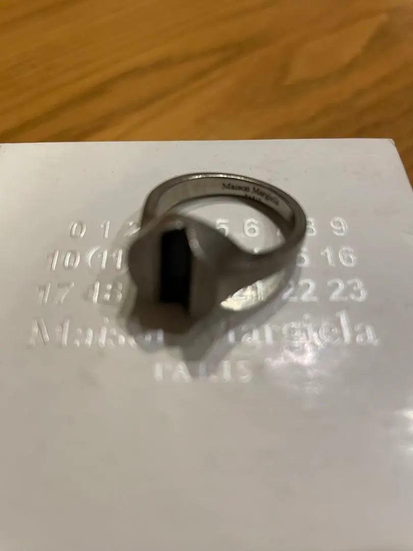 メゾンマルジェラ　20aw　デコルティケリング　SV925 14号 Maison Margiela（旧Maison Martin Margiela） - 新品 XS 20aw