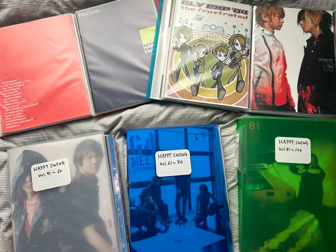 GLAY 会員限定会報セットおまけバインダー付き GLAY 会員限定会報セットおまけバインダー付き