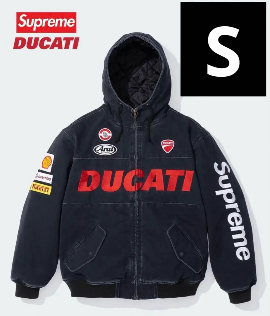 ジャケット・アウター Supreme x Ducati Hooded RacingJacketRed Supreme x Ducati Hooded Racing Jacket 'Red' — Kick Game