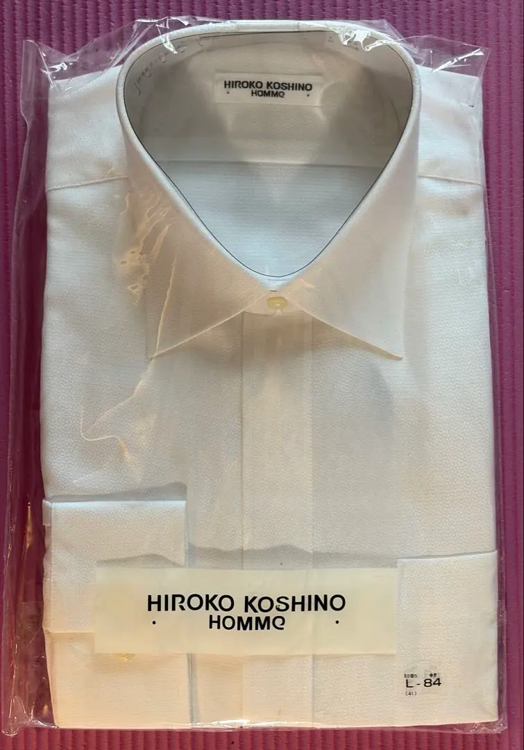Thumbnail of HIROKO KOSHINO White Dress Shirt L-84