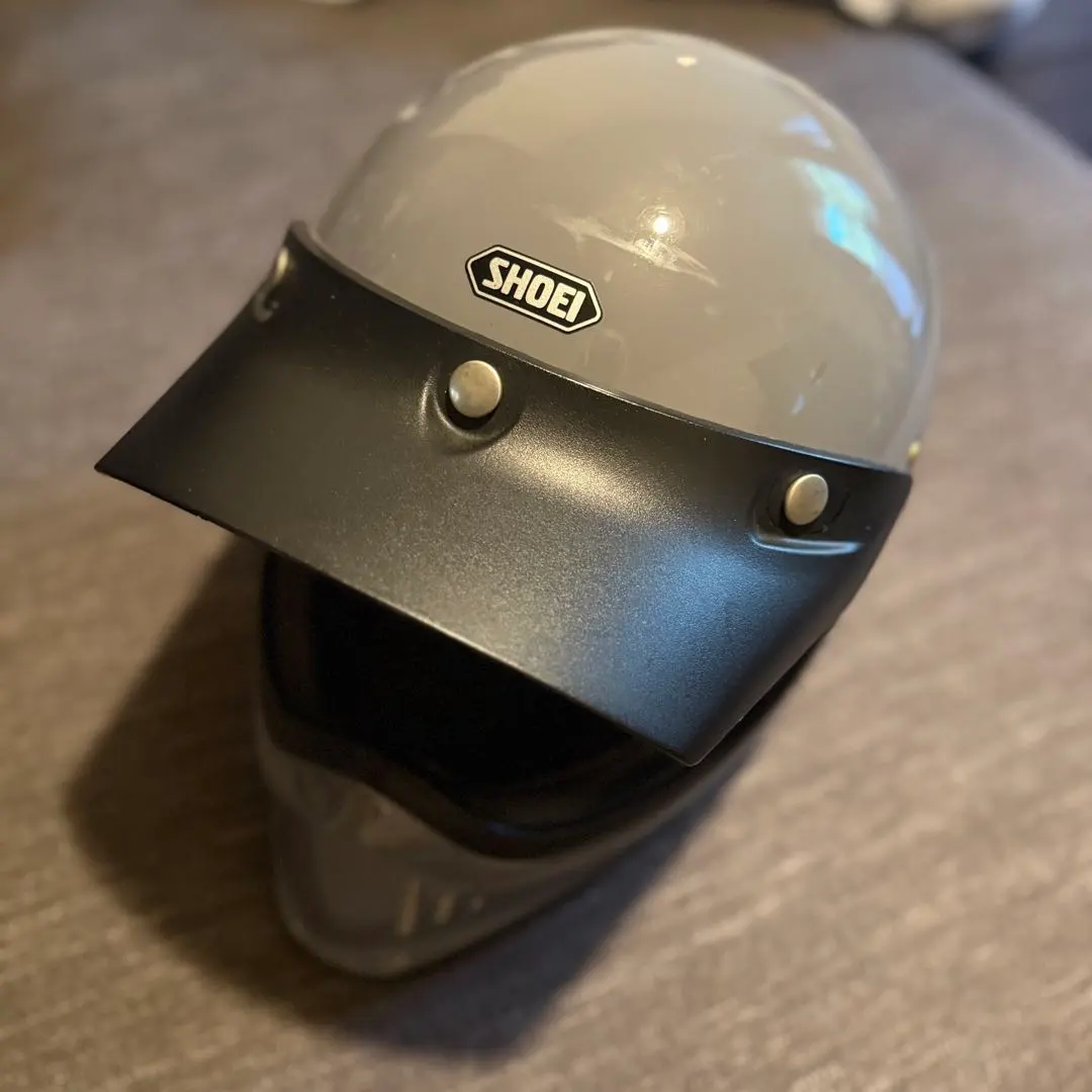 ☆使用少なめ☆SHOEI EX-ZERO バサルトグレー　Ｌ　V-480バイザー EX-ZERO (イーエックス - ゼロ) バサルトグレー フルフェイス