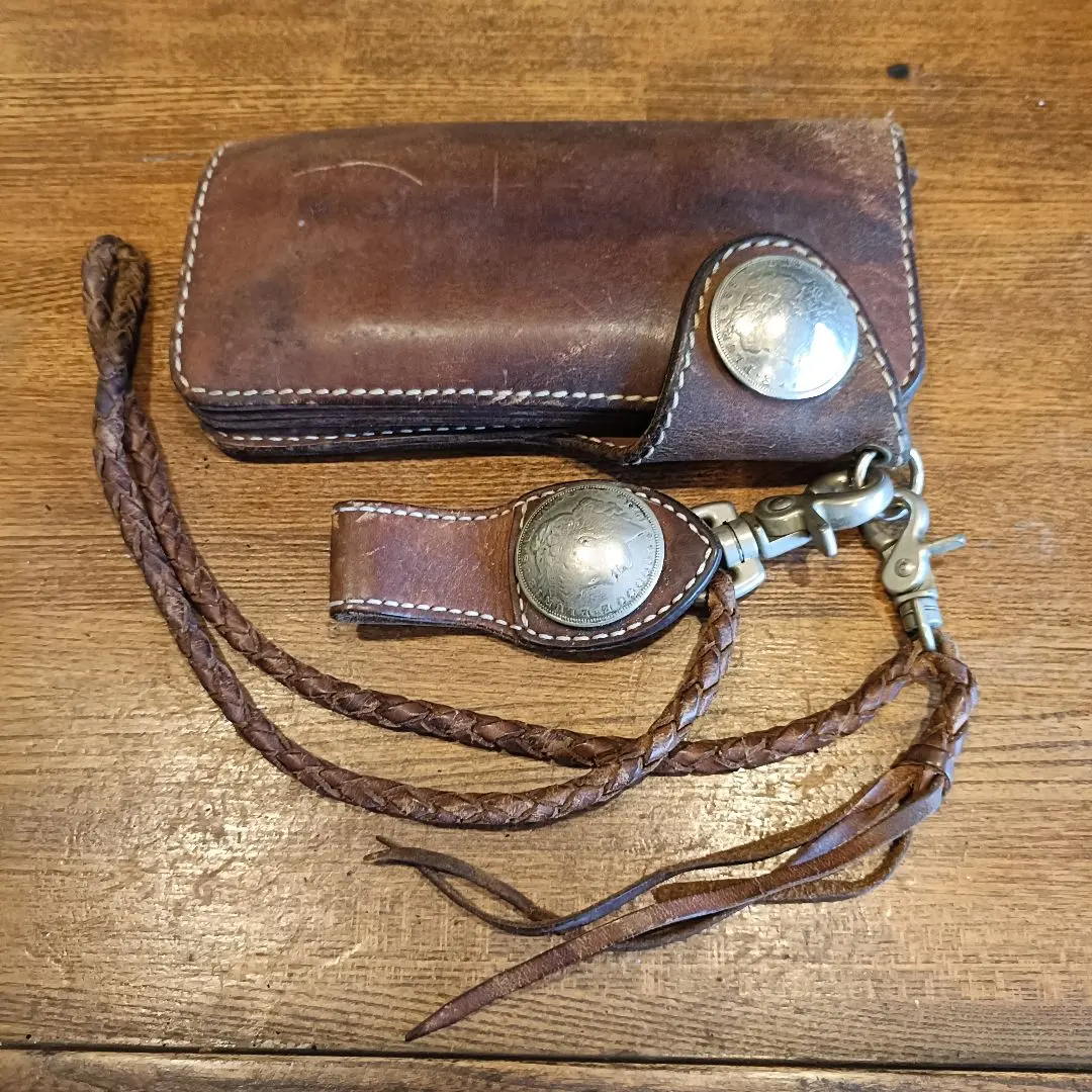 Thumbnail of DEGNER Leather Long Wallet, Brown