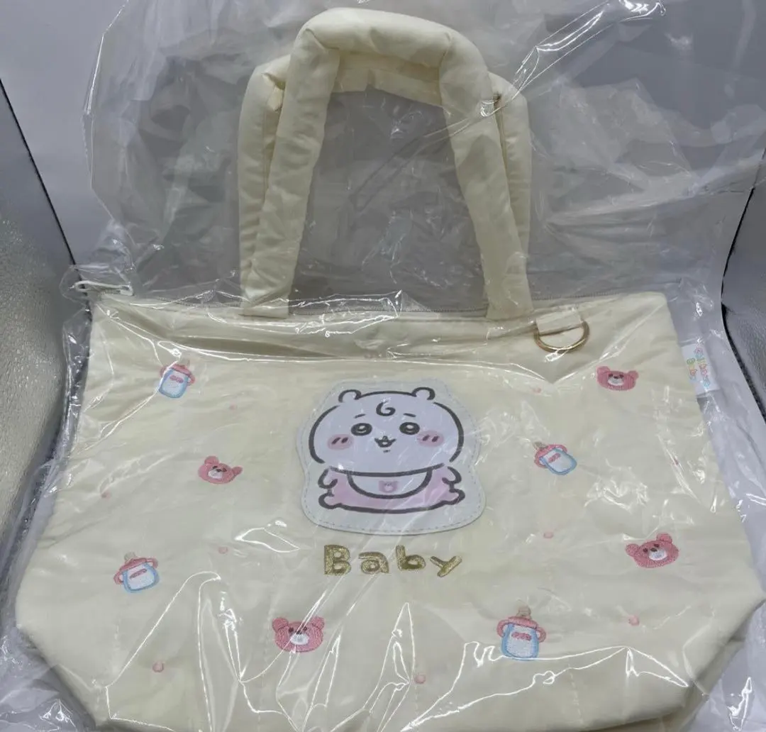 吉伊卡哇 嬰兒款 絎縫托特包 ちいかわ 的縮圖